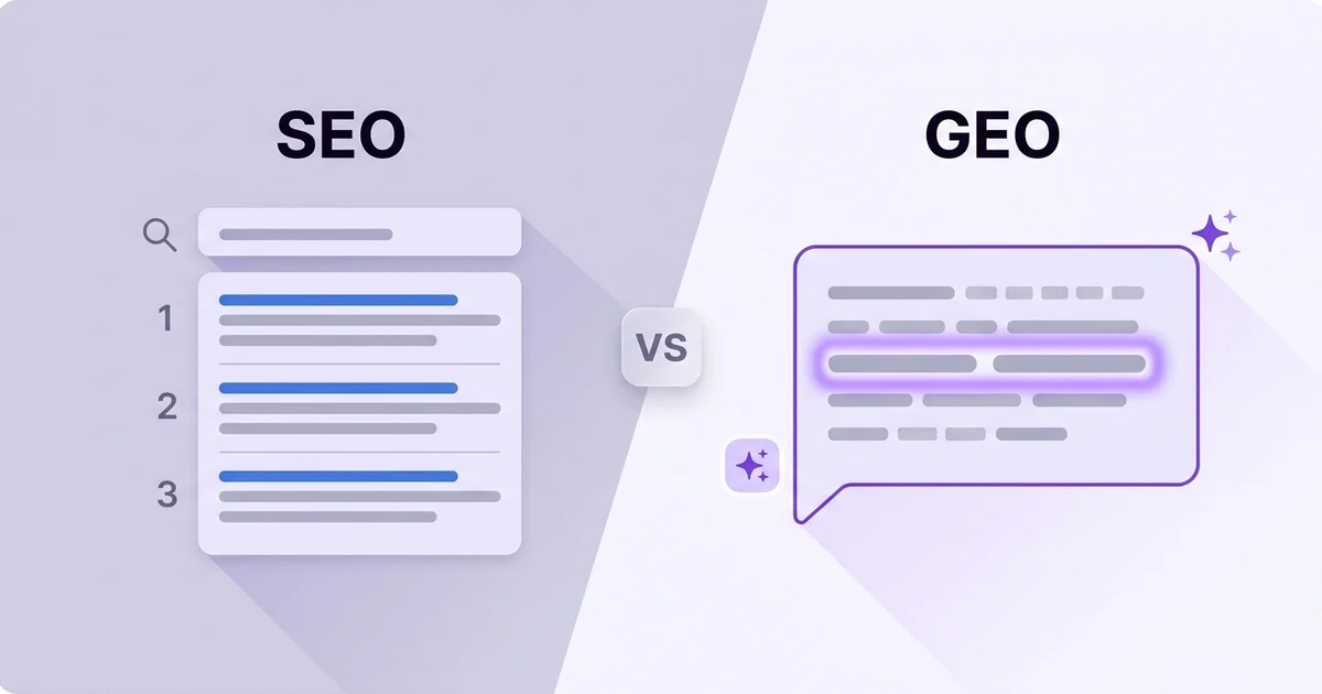 GEO vs SEO: What’s Actually Different in 2026?
